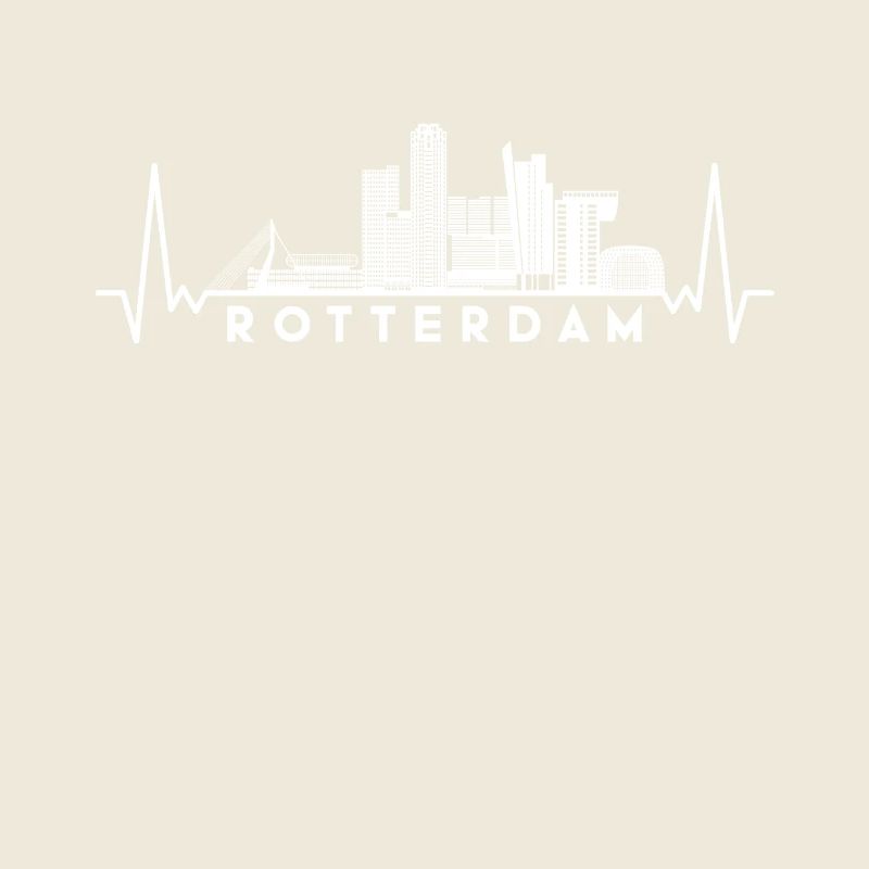 Heartbeat Skyline Pays-Bas Rotterdam