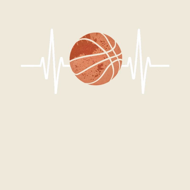 Conception de battement de cœur de basket-ball
