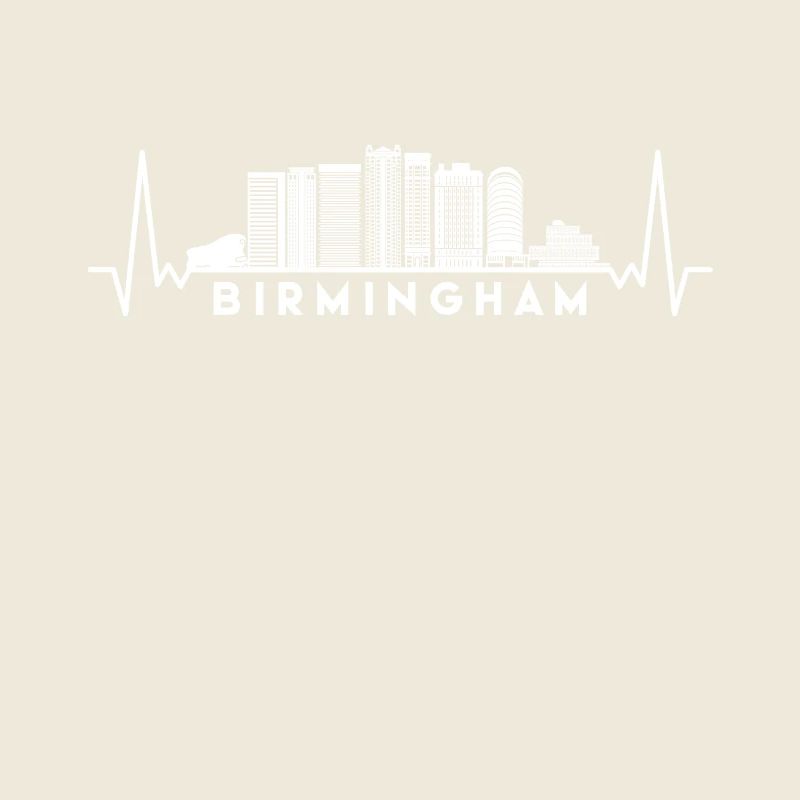 Heartbeat Skyline Royaume-Uni Birmingham