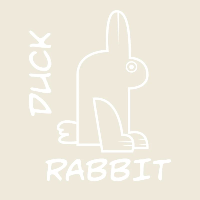 Lapin Canard Mème Science Math Geek Philosophie