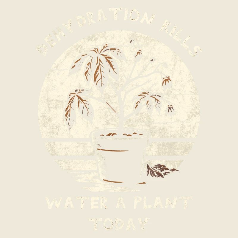 Dehydration Kills. Water A Plant Today.