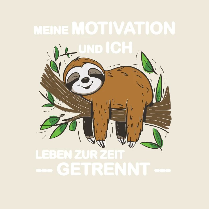 Funny sloth, no desire