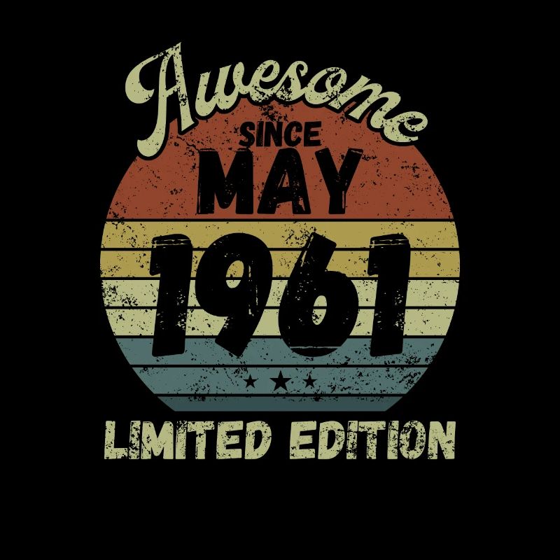 Awesome since May 1961 - Geburtstag