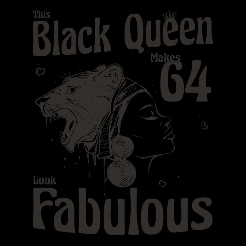 Cette reine noire rend 64 looks fabuleux - 64e
