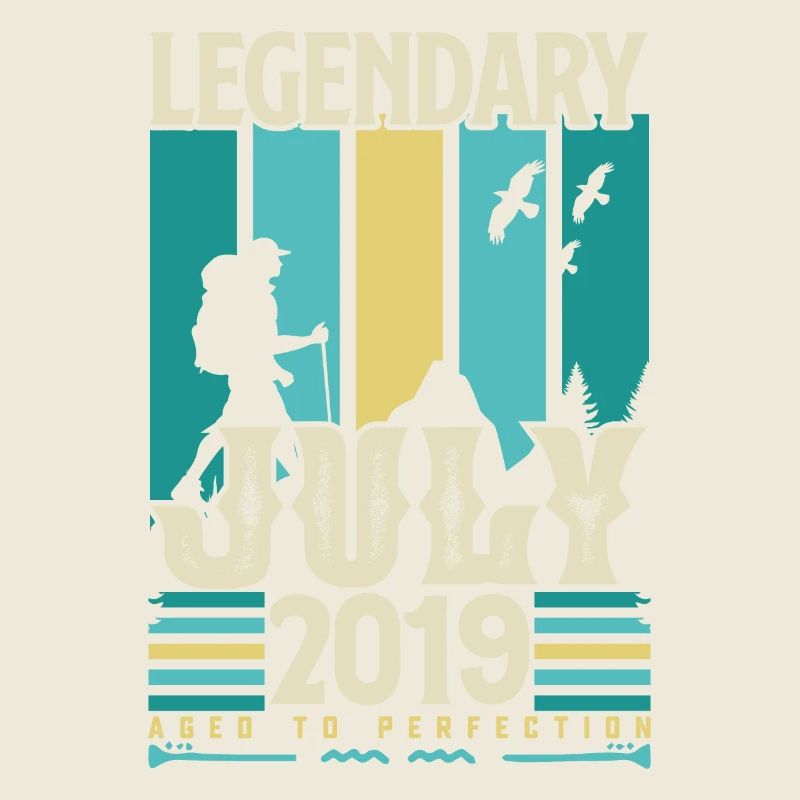 Juli 2019 Geburtstagsgeschenk, Vintage Juli.