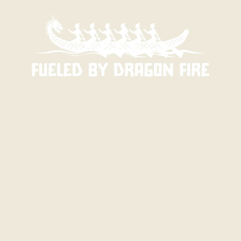 Angetrieben von Drachenfeuer-Drachenboot