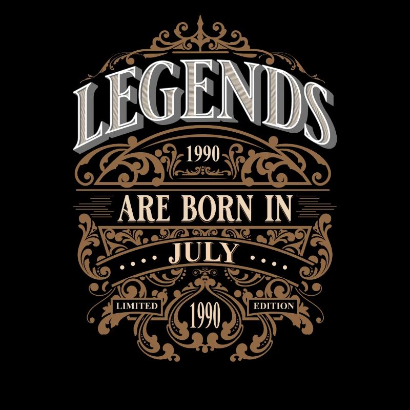 1990 Juillet Naissance Anniversaire Année de naissance