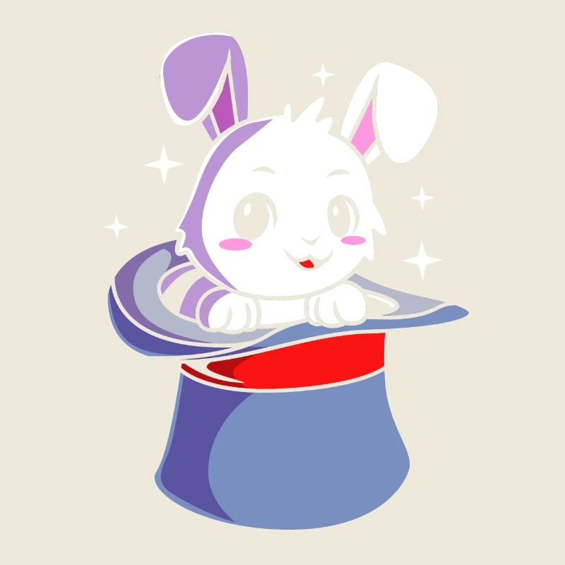 Magicien Sorcier Magicien Lapin