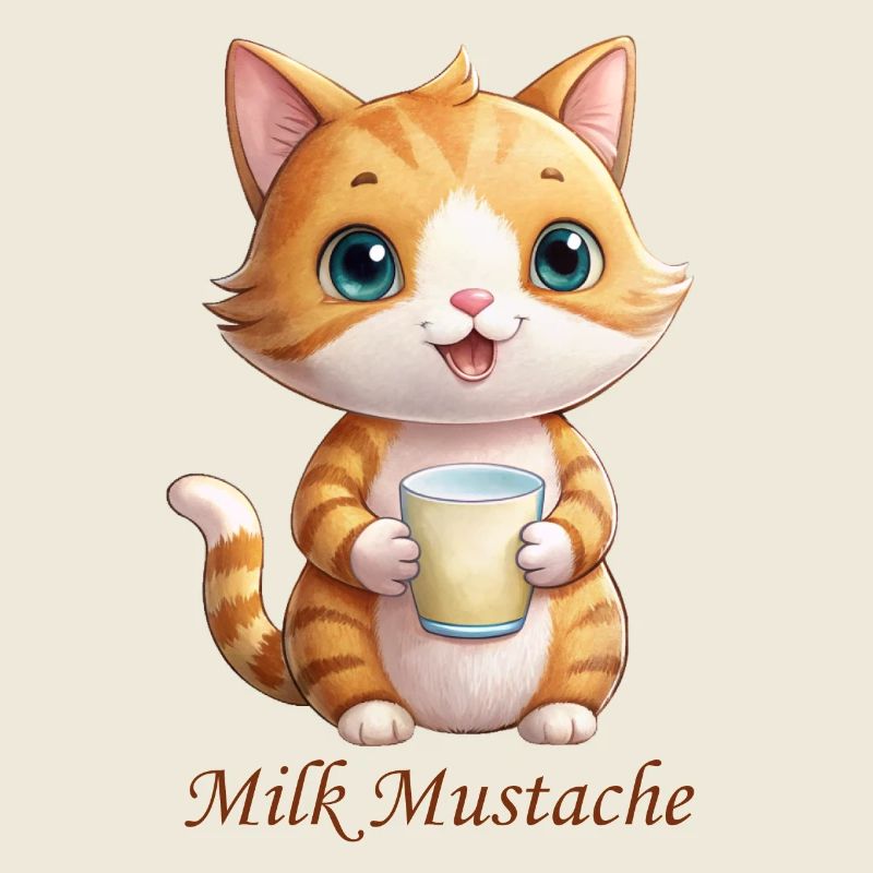 KATZEN, MILCHSCHNURRBART