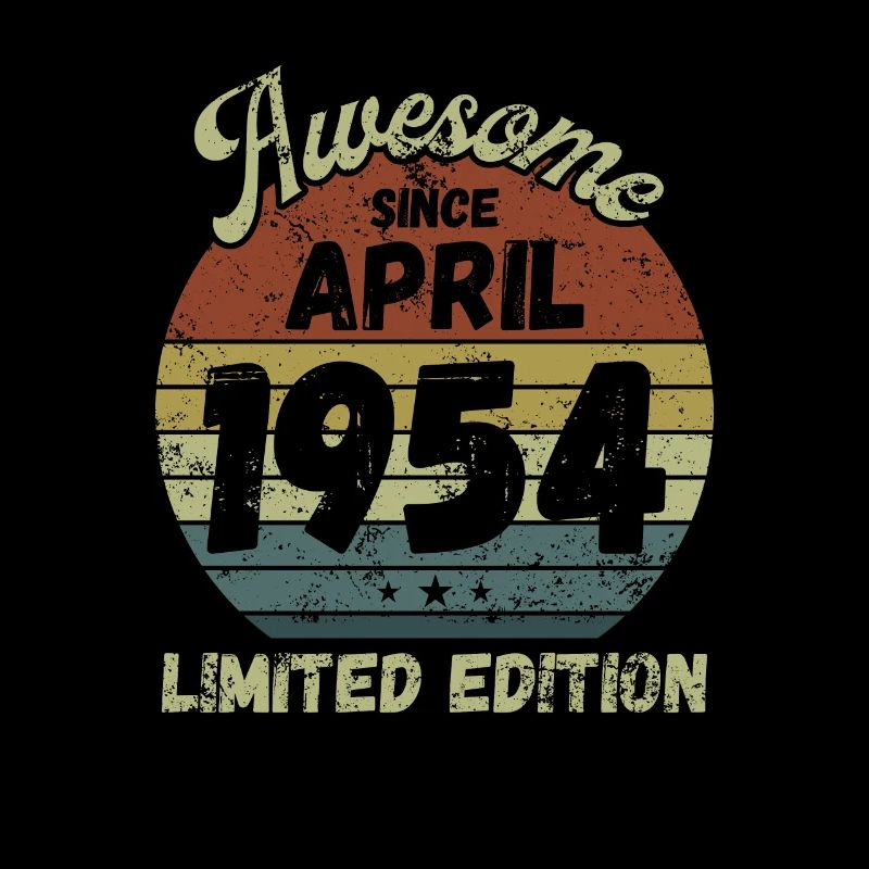 Awesome since April 1954 - Geburtstag