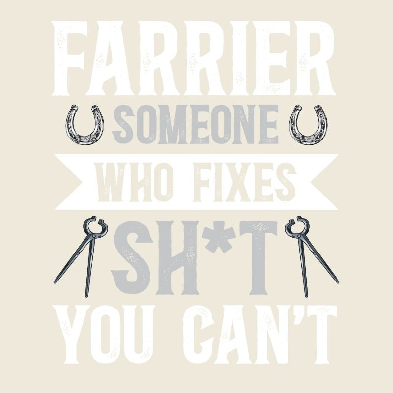 Maréchal-ferrant Fer à cheval Fer à cheval