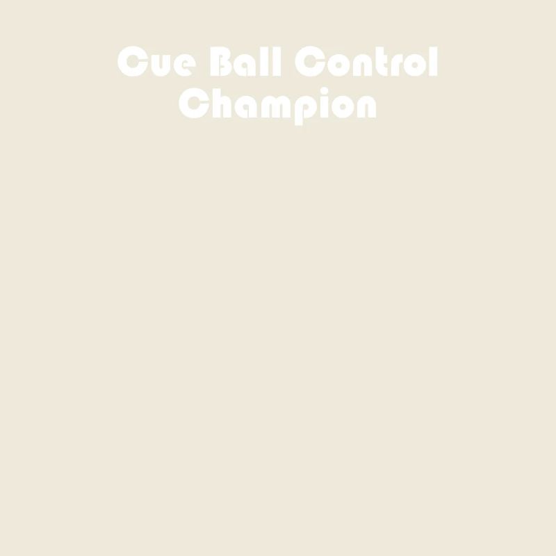 Billard - Cue Ball Control Champion