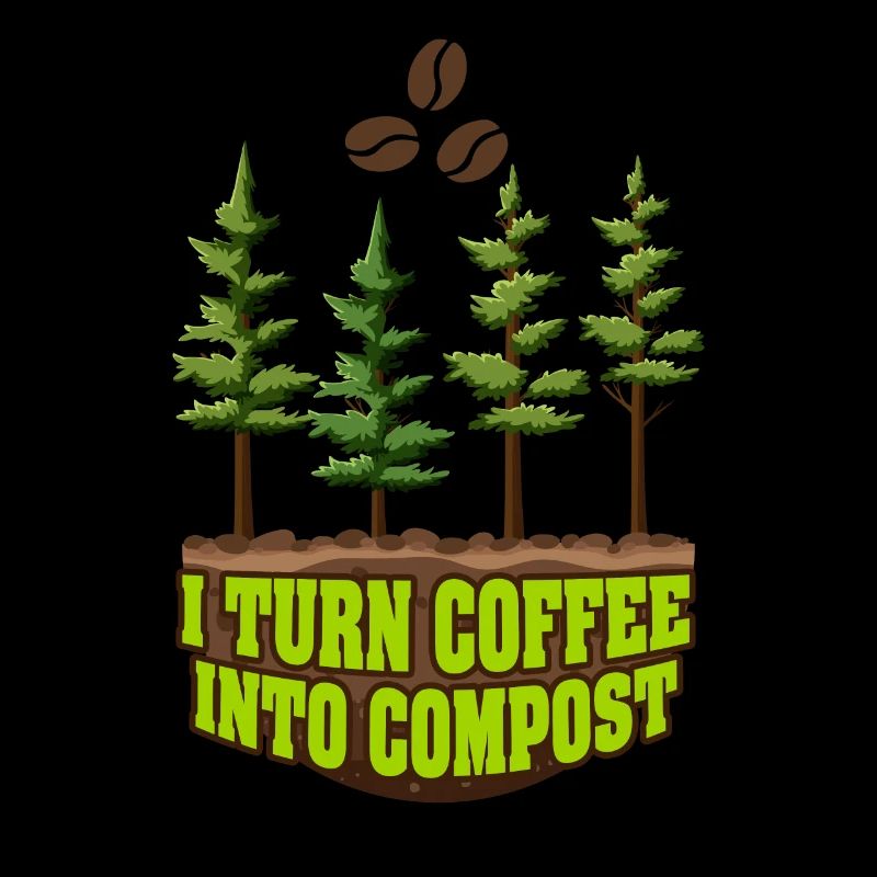 I Turn Coffee Into Compost Blue Planet