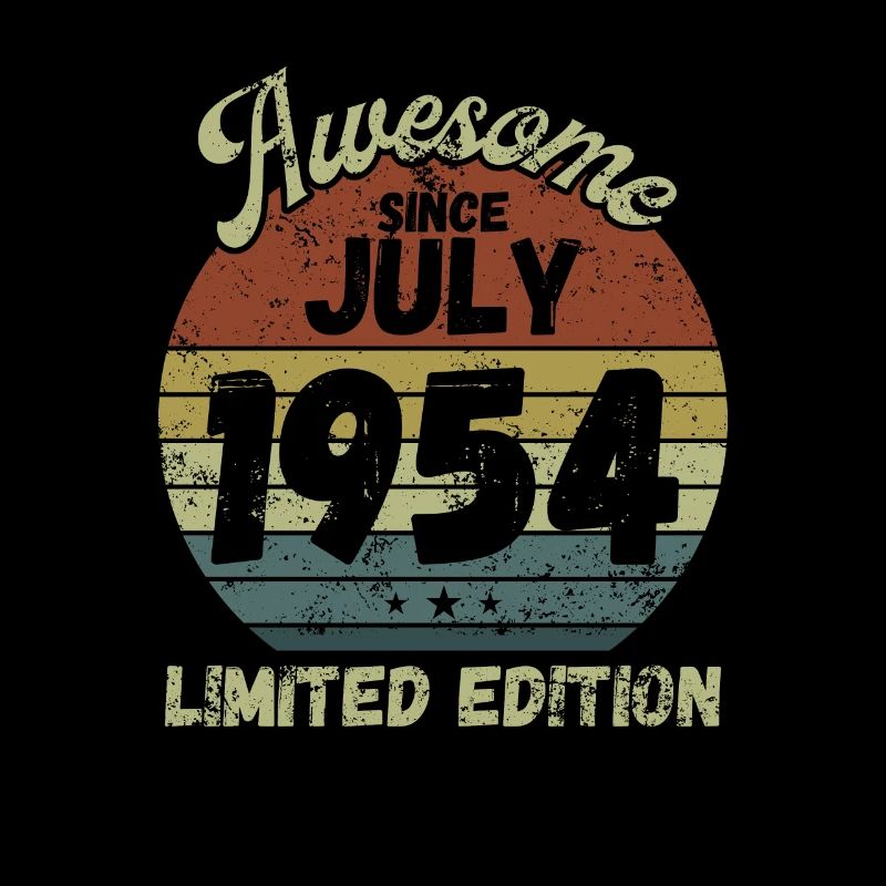 Awesome since July 1954 - Geburtstag