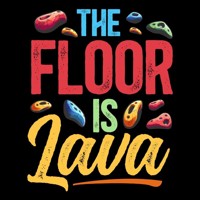 Le sol est en bloc de lave