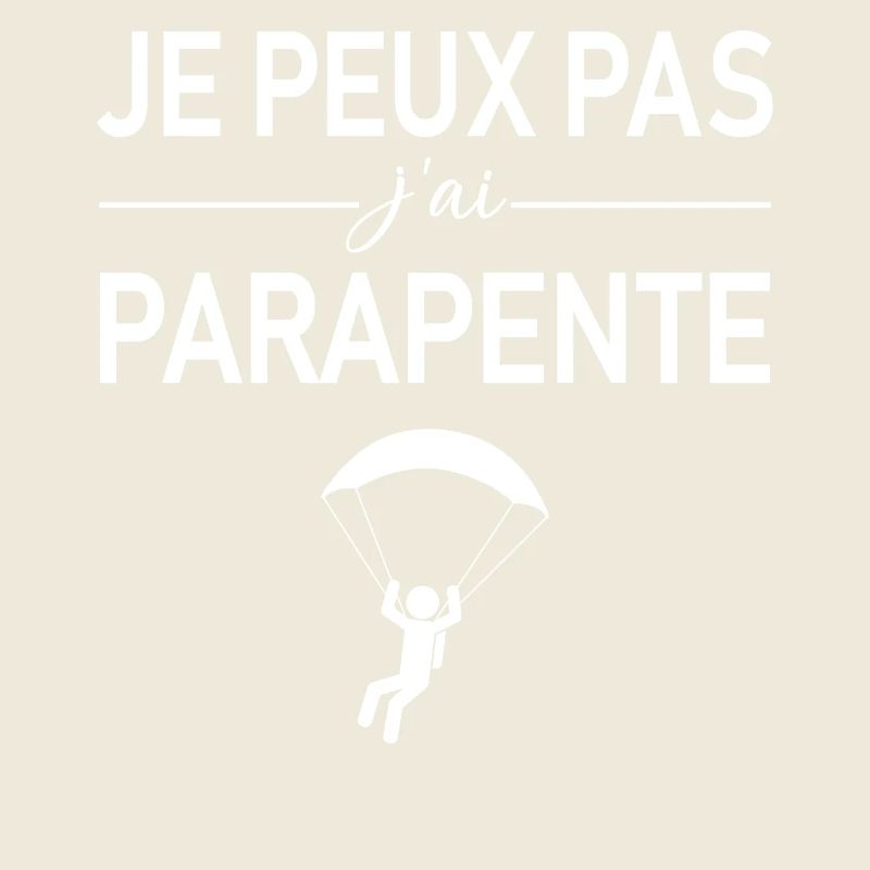 I Can't I Paraglided Parachutist