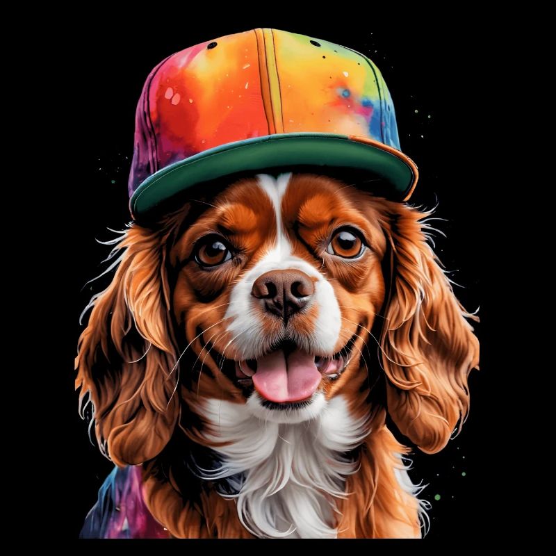 Cavalier King Charles Spaniel Snapback Cap Dog