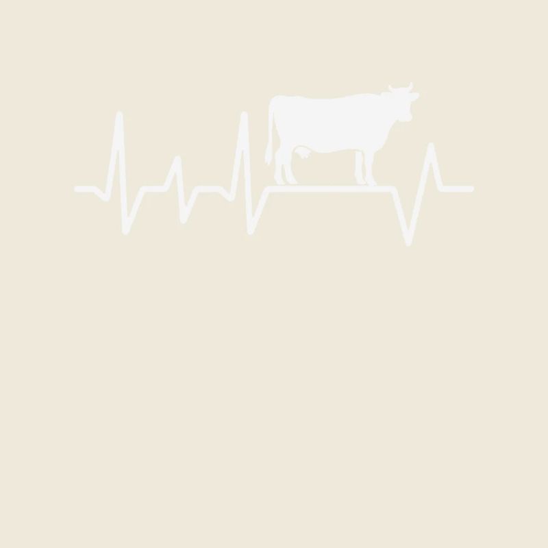 Heartbeat Design mit Kuh