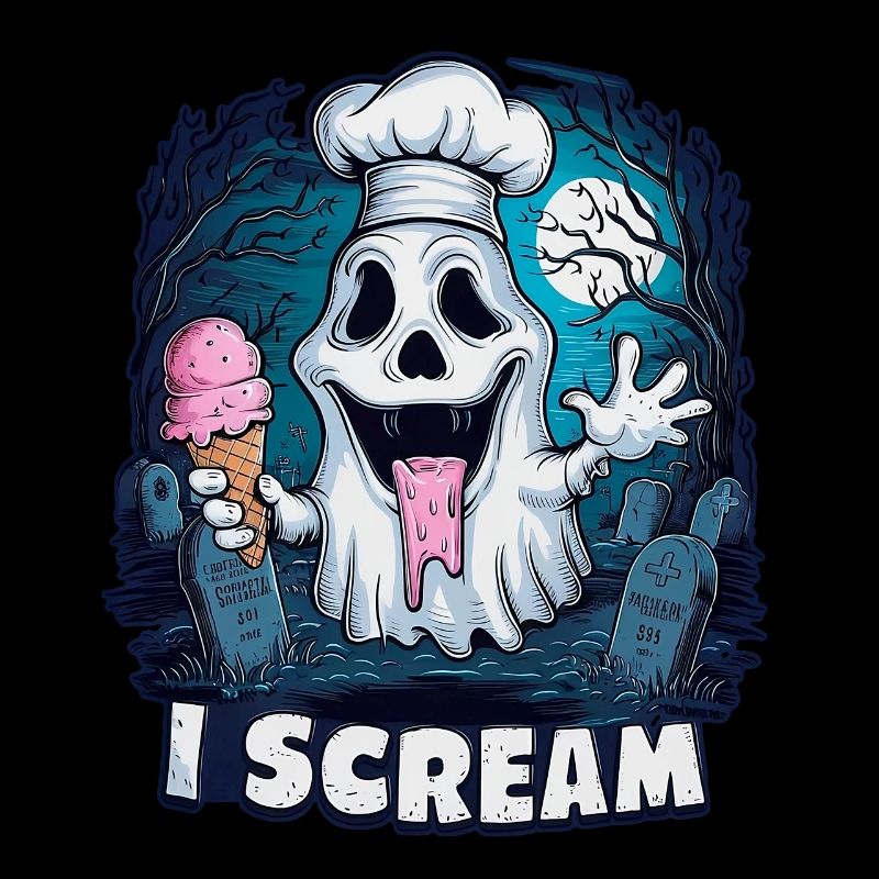 fantome - glace et humour