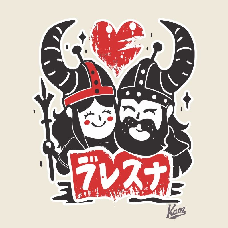 barbarische Wikinger Liebe