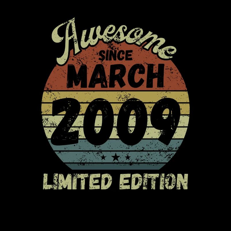 Awesome since March 2009 - Birthday