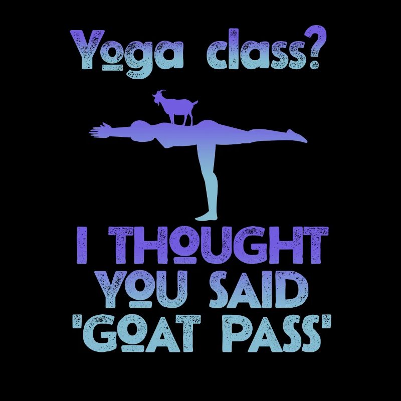 Yoga Class Or Goat Pass