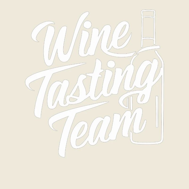 Wine tasting team - Elegant design for