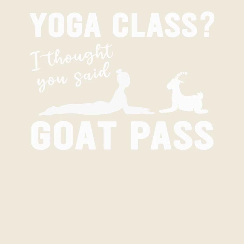 Yoga-Kurs oder Ziegenpass