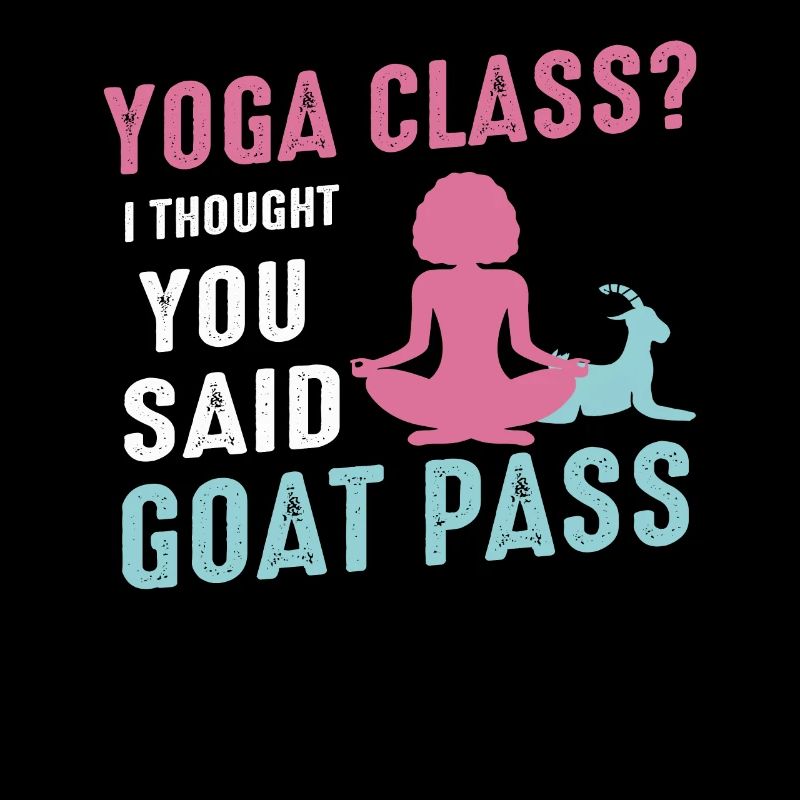 Yoga Class Or Goat Pass