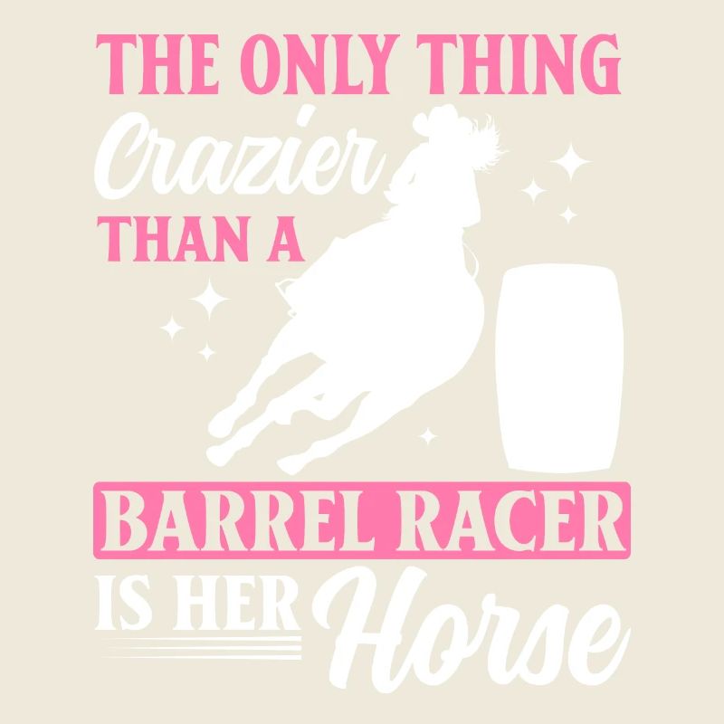 Rodeo Barrel Racing Pferd