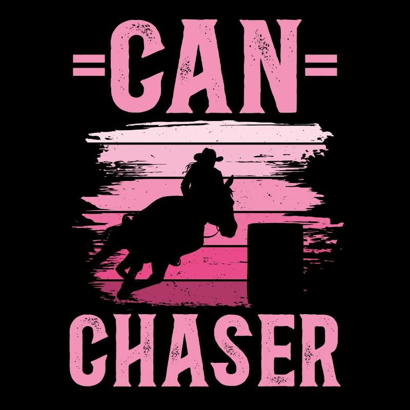 Rodeo Barrel Racing Pferd