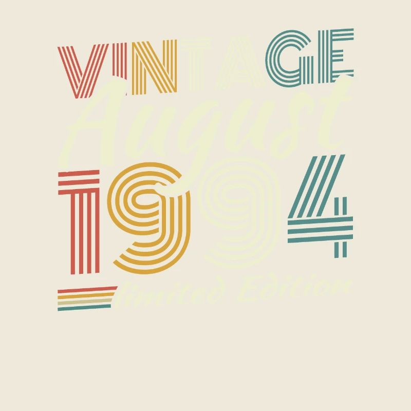 August 1994 Vintage Retro Geburtstagsgeschenk