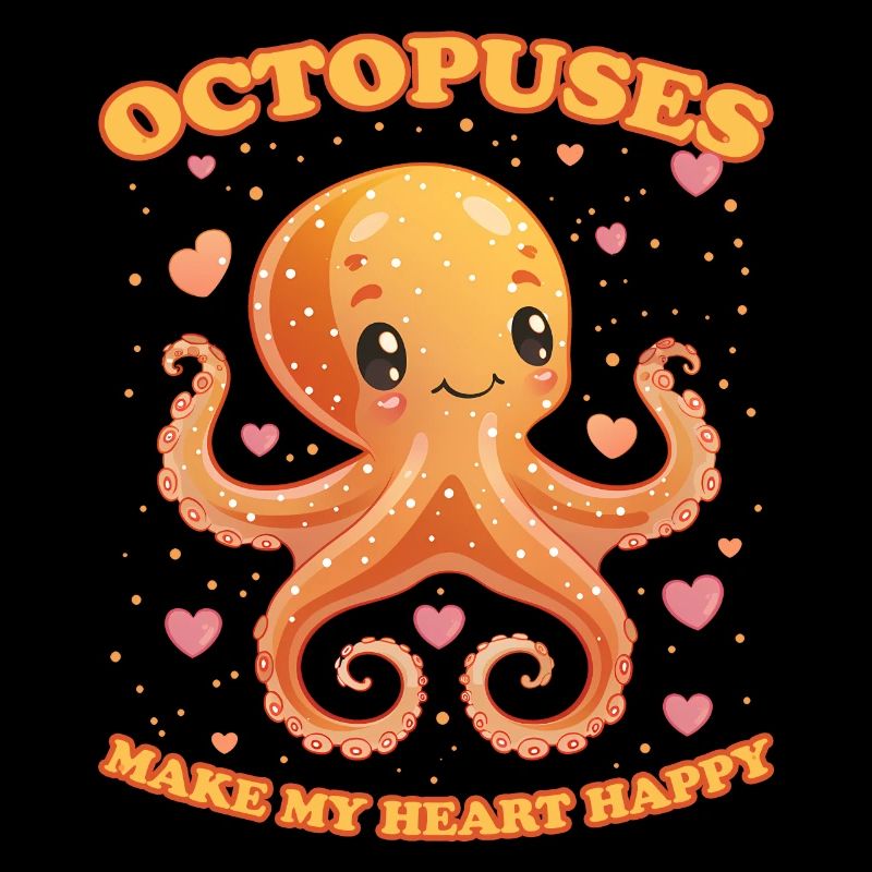 Funny Octopus Cephalopod Squid Gift