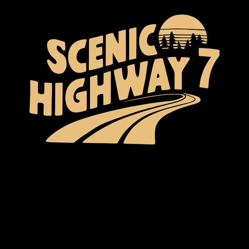 Scenic Highway 7 Retro Roadtrip Abenteuer