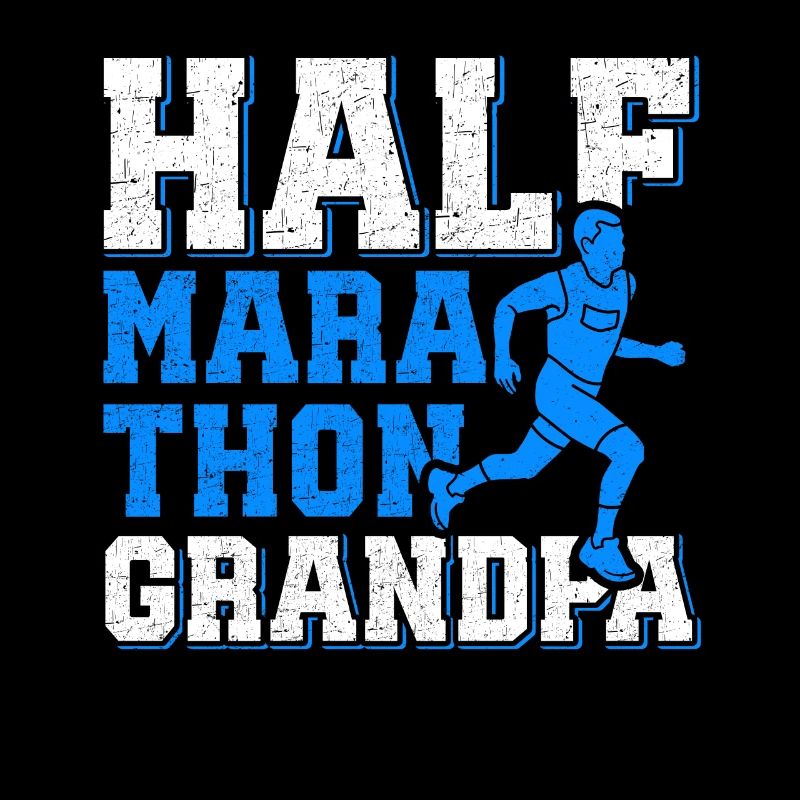 Halbmarathon Opa Halb-Marathon Geschenk