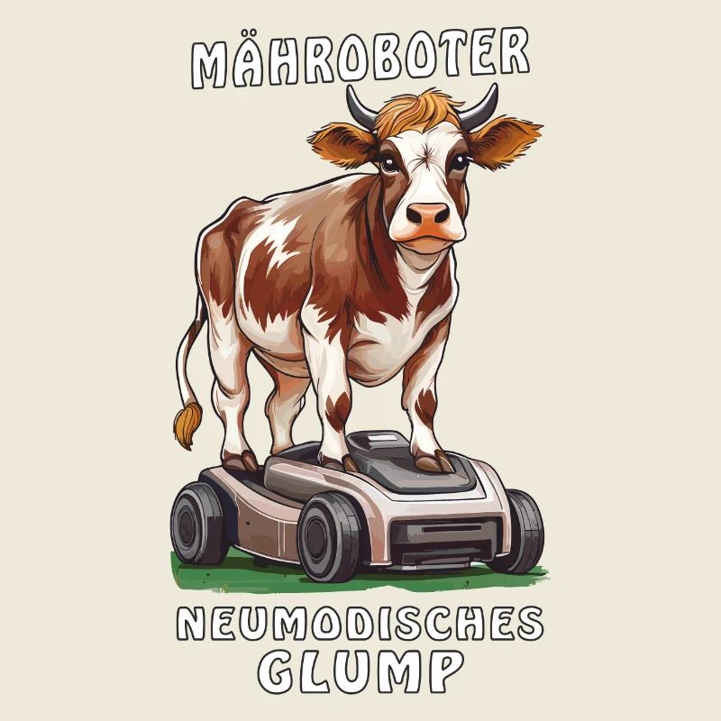 KUH MÄHROBOTER NEUMODISCHES GLUMP