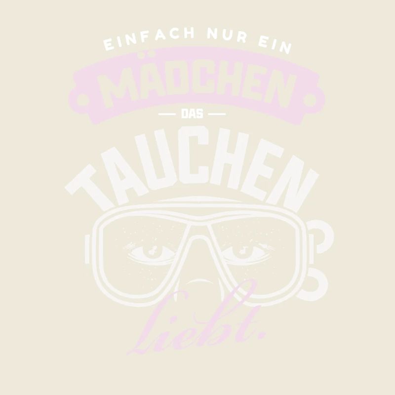 Mädchen Tauchmaske Liebe Meer Unterwasser Geschenk