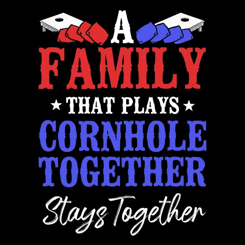 Joueur de sac de haricots de l’équipe Cornhole