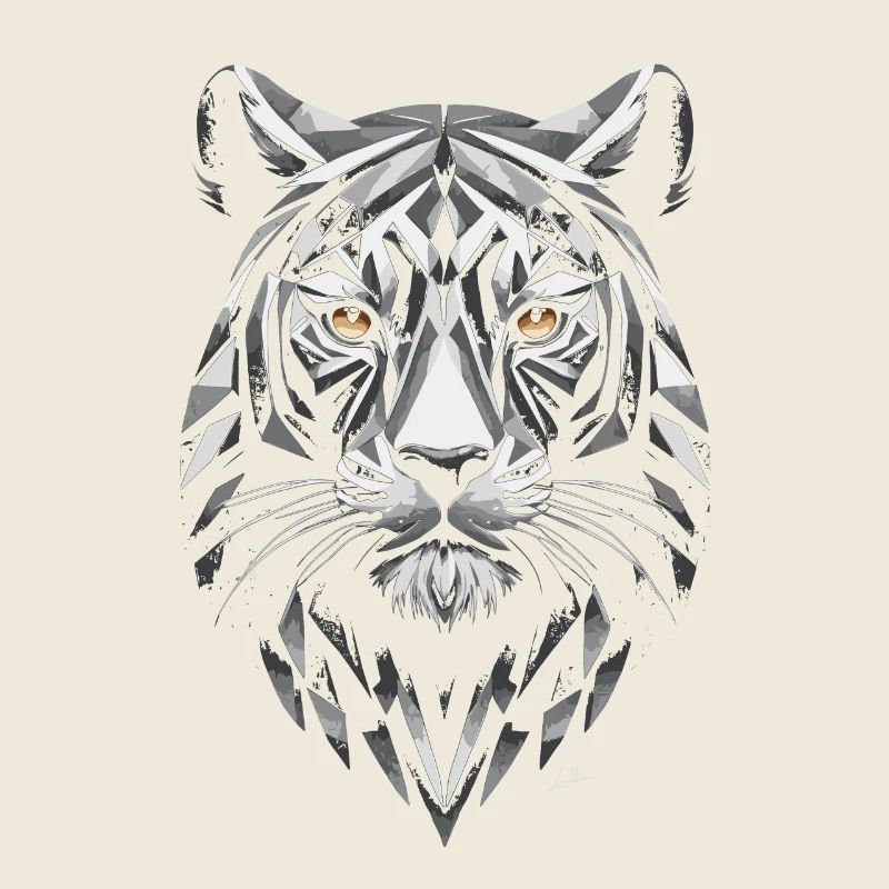 Wild - Geometrischer Panther