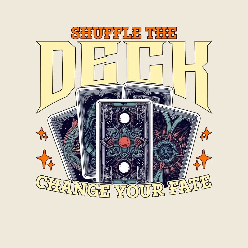 Tarot Lecture Shuffle The Deck Carte de tarot psychique