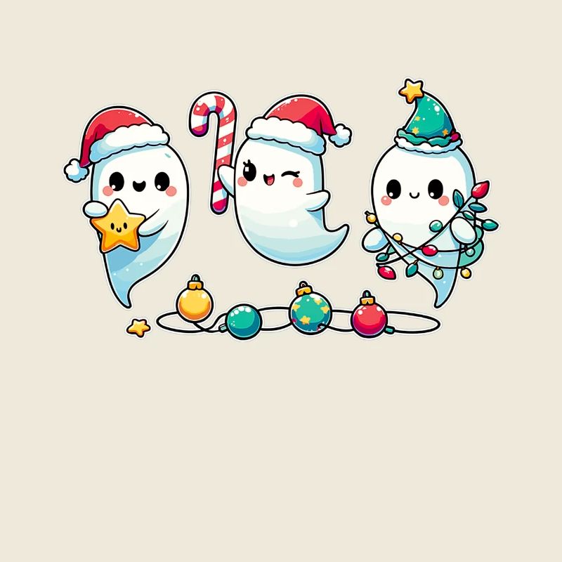 Ghosts for Christmas ghosts