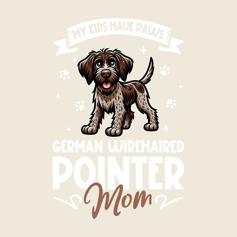 Maman allemande à poil dur