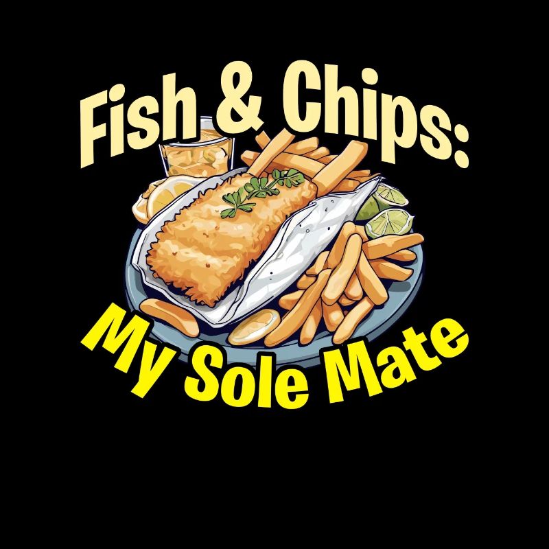 Fish & Chips My Sole Mate Cuisine de rue britannique