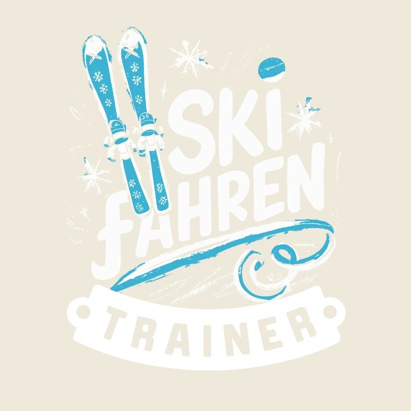 Skifahren-Trainer Geschenkidee Piste Ausrüstung
