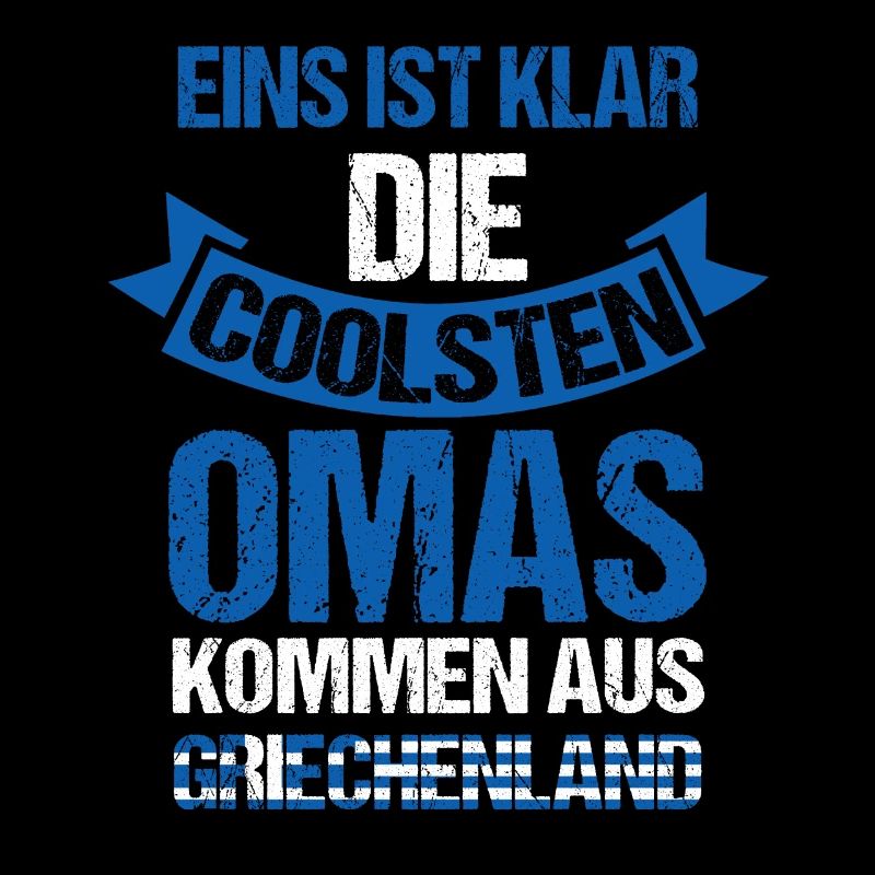 Griechen Oma Großmutter Griechenland