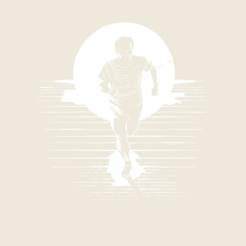 Dessin de garçon marathon