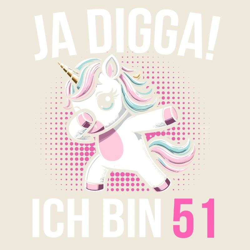 51. Geburtstag Frauen Einhorn Geschenk