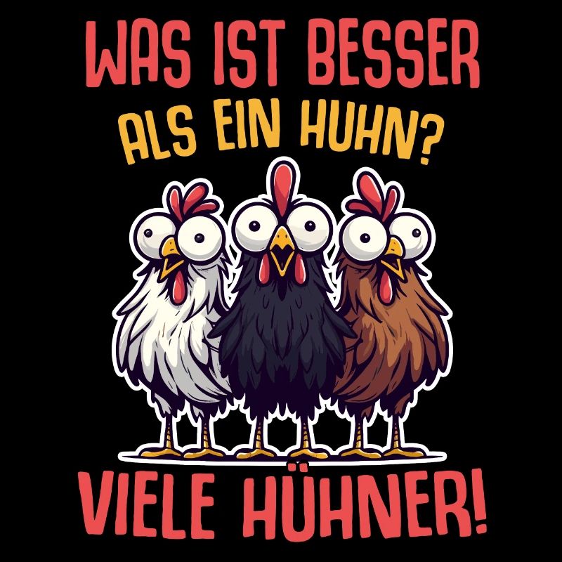 Huhn Hühner Mutter Oma Geschenk Sprüche