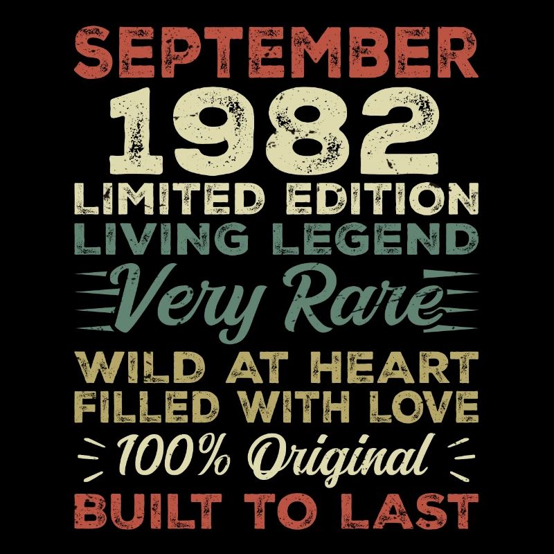 Anniversaire Septembre 1982 Edition Limitée Original