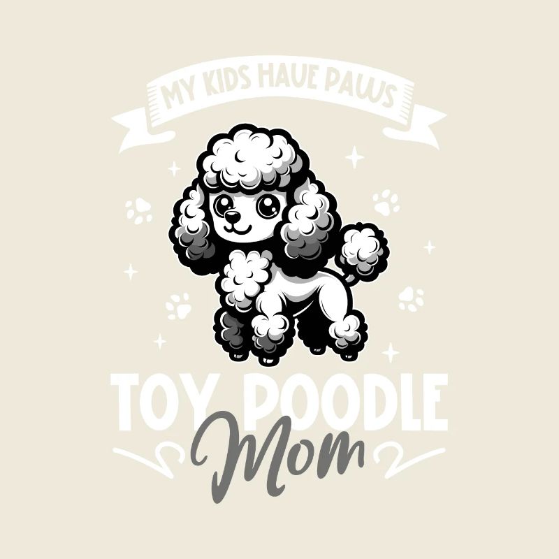 Moman caniche jouet